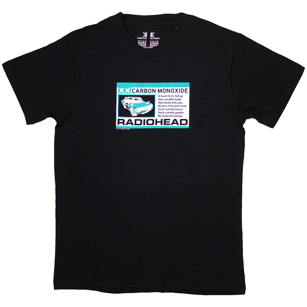 Radiohead T Shirt - Carbon Patch
