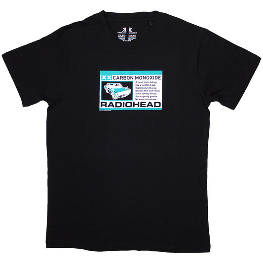Radiohead T Shirt - Carbon Patch