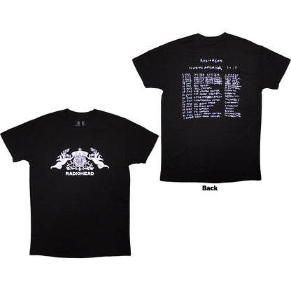 Radiohead T Shirt - Bearhead Crest | Buy Now For 27.99
