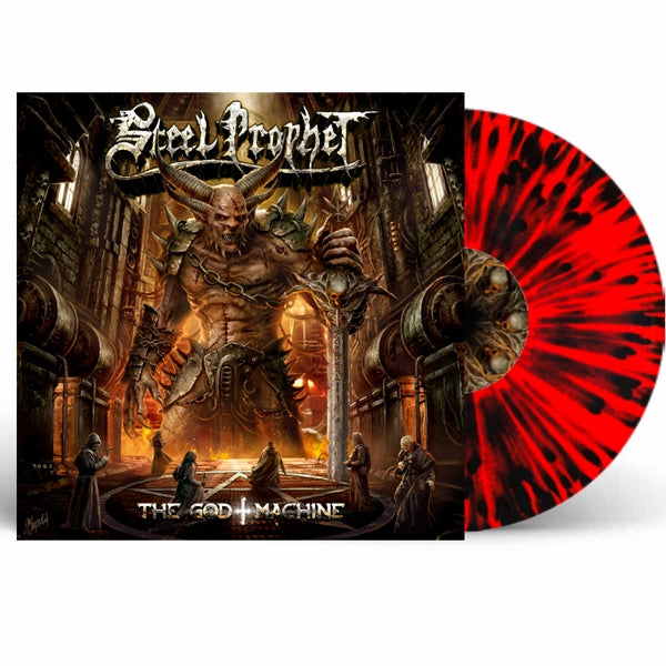 Steel Prophet LP - The God Machine (Red/Black Splatter Vinyl) | Buy Now For 41.99