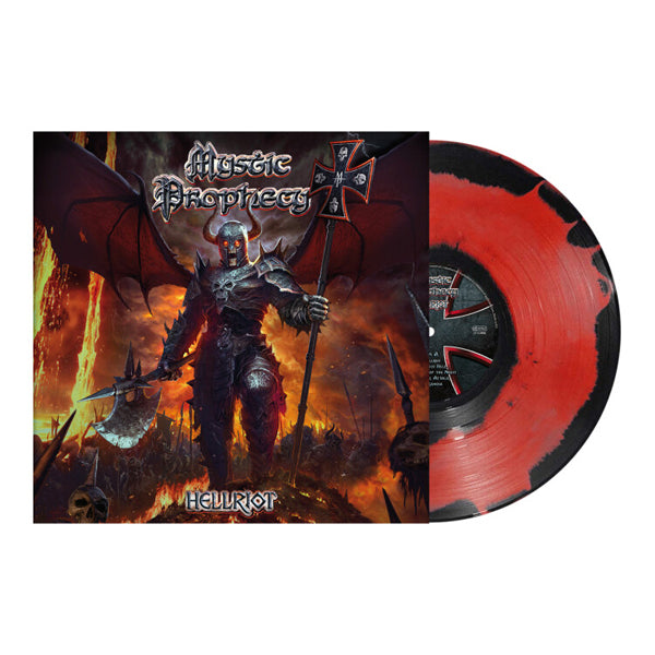 Mystic Prophecy LP - Hellriot (Black With Red Swirls Vinyl) | Buy Now For 58.99