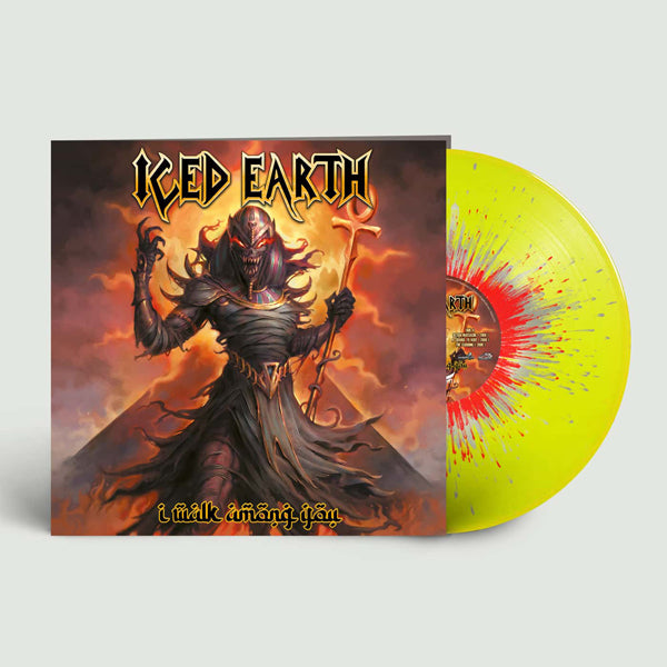 Iced Earth LP - I Walk Among You (Yellow/Red/Silver Vinyl) | Buy Now For 70.99