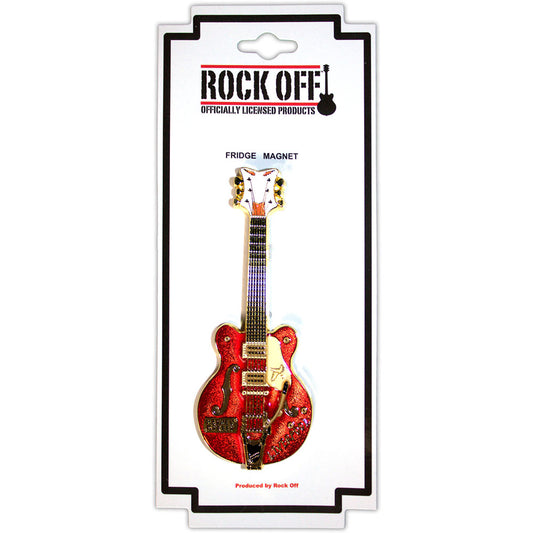 Rock Off Fridge Magnets - Mathew Street Rust Guitar