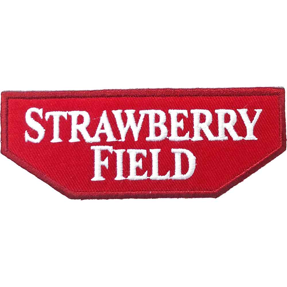 Rock Off Patches - Iron On - Strawberry Field