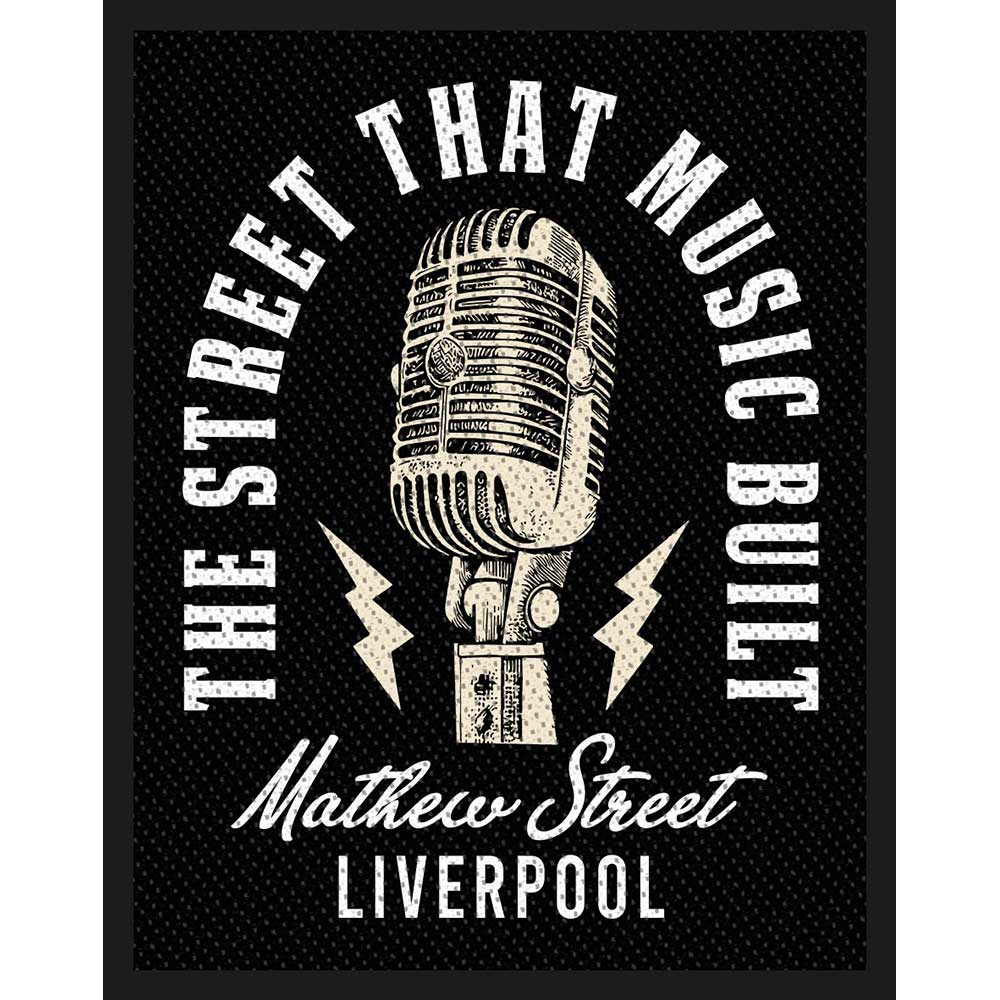 Rock Off Patches - Iron On - Mathew St Mic Street That Music Built