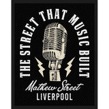 Rock Off Patches - Iron On - Mathew St Mic Street That Music Built