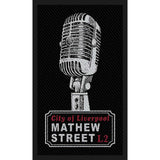 Rock Off Patches - Iron On - Mathew St Mic City Of Liverpool
