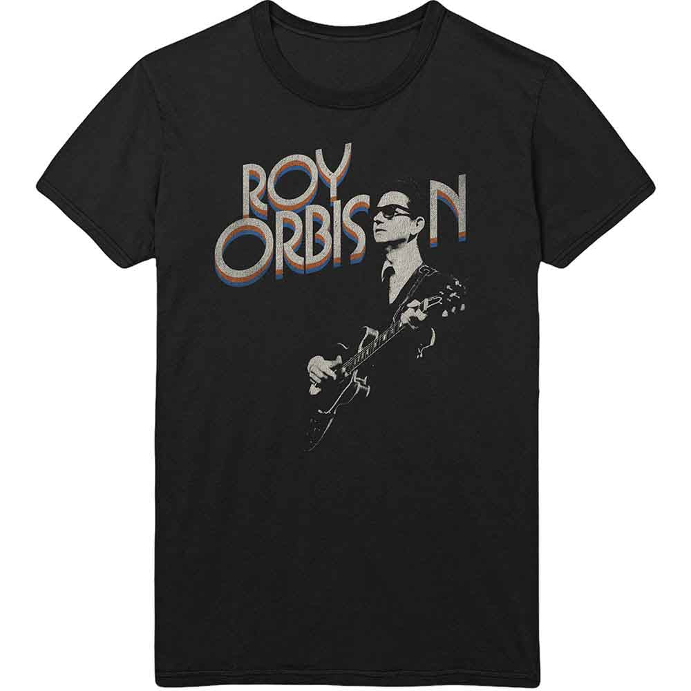 Roy Orbison T Shirt - Guitar & Logo