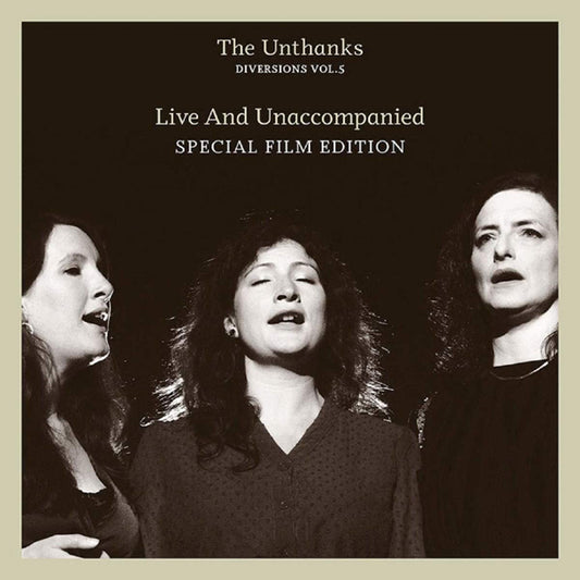  The Unthanks LP - Diversions Vol.5 - Live And Unaccompanied [Vinyl+Dvd Special Edition] | Buy Now For 55.99