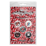 The Rolling Stones Plastic Pin Badge - Tour Collection