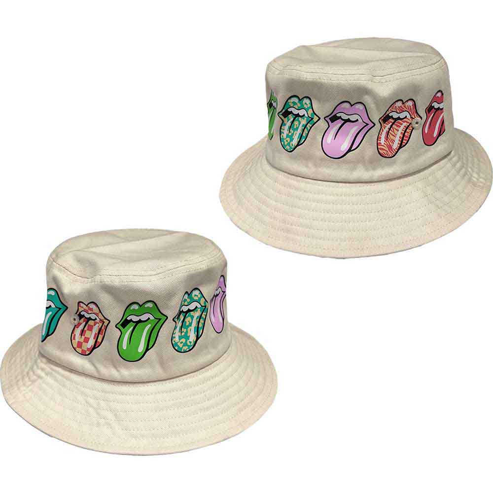 Rolling Stones Bucket Hats - World Tour '78 Retro Logo Banner | Buy Now For 24.99