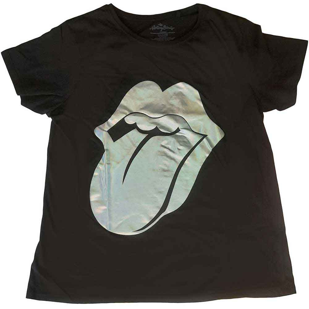 Rolling Stones T Shirt - BLL Holo Foil Tongue