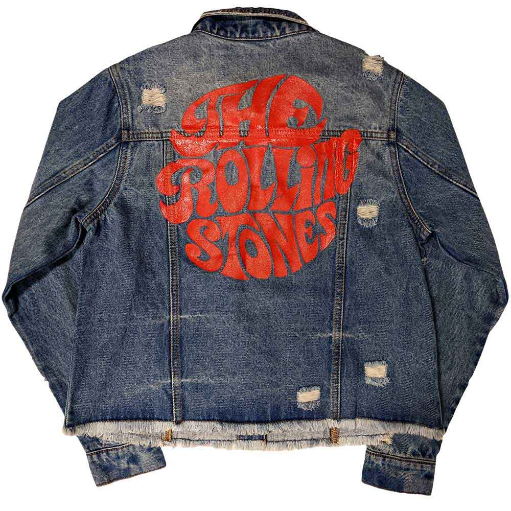 The Rolling Stones Denim Jacket - Script