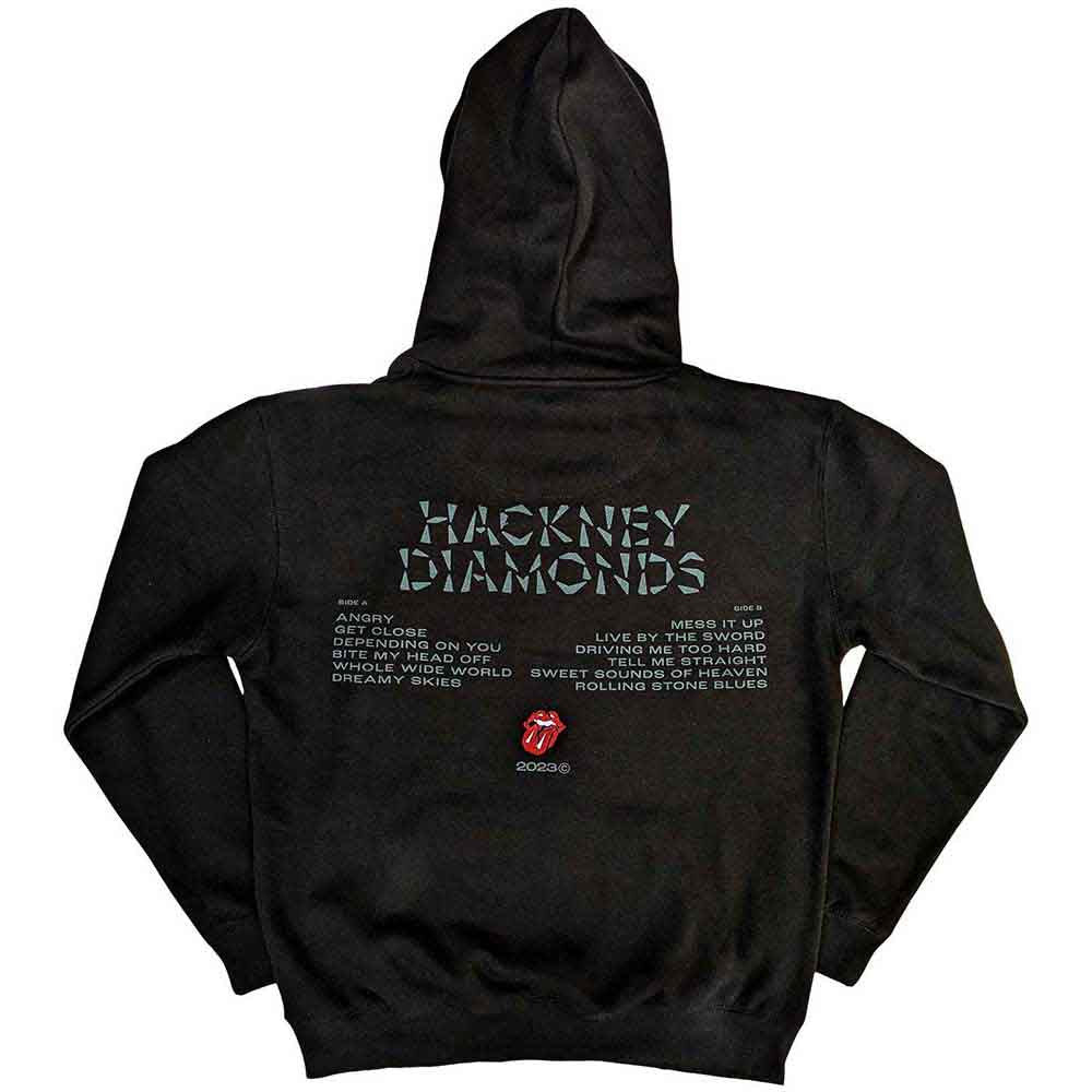 The Rolling Stones Hoodie - Hackney Diamonds Glass Logo