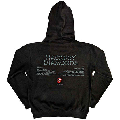 The Rolling Stones Hoodie - Hackney Diamonds Glass Logo
