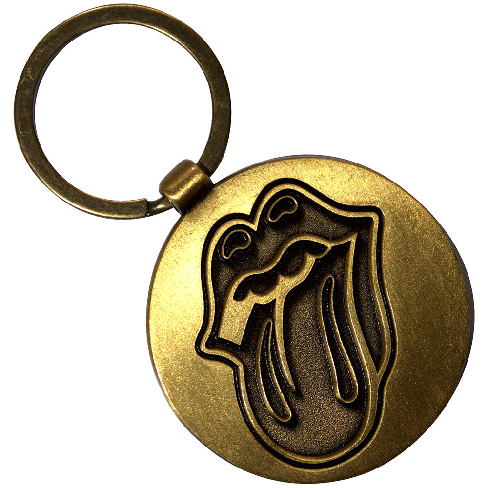 Rolling Stones Standard Keychains - Classic Tongue/Tour '78 Double-Sided