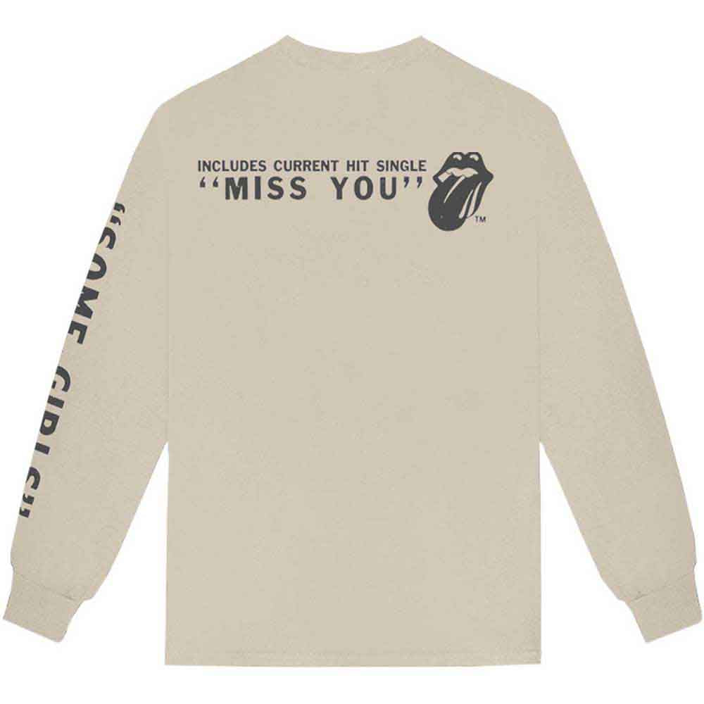 The Rolling Stones Long Sleeve T Shirt - Some Girls