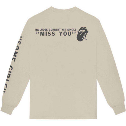The Rolling Stones Long Sleeve T Shirt - Some Girls