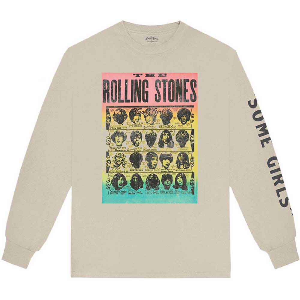 The Rolling Stones Long Sleeve T Shirt - Some Girls