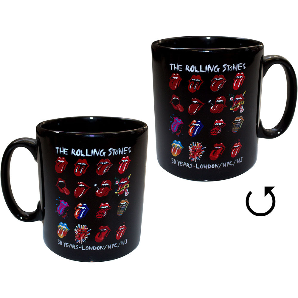 Rolling Stones Unboxed Mugs Std - Tongue Evolution