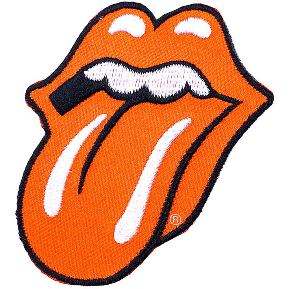 Rolling Stones Patches-Woven Sew On - Deathbat Crest Cut-Out | Buy Now For 9.99