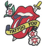 The Rolling Stones Patches - Woven Sew On - Tattoo You