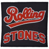 The Rolling Stones Patches - Woven Sew On - Team Logo Square