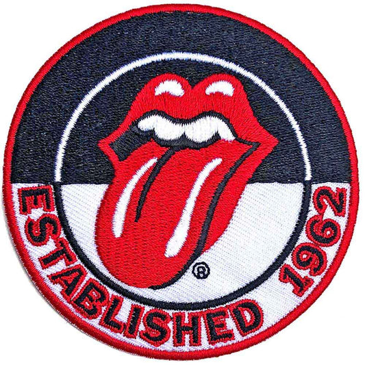The Rolling Stones Patches - Iron On - Est 1962 v2