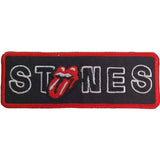 The Rolling Stones Patches - Iron On - Bordered No Filter Licks