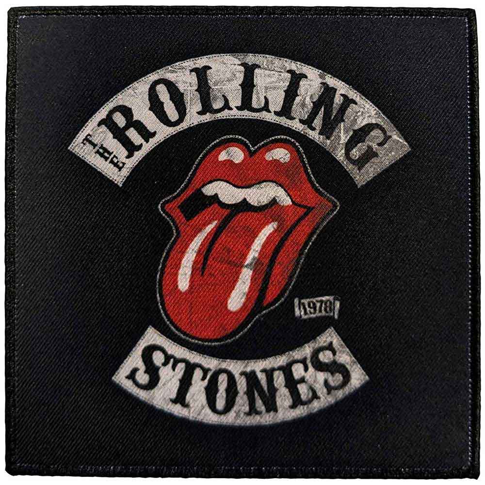 The Rolling Stones Patches - Woven Sew On - Tour '78