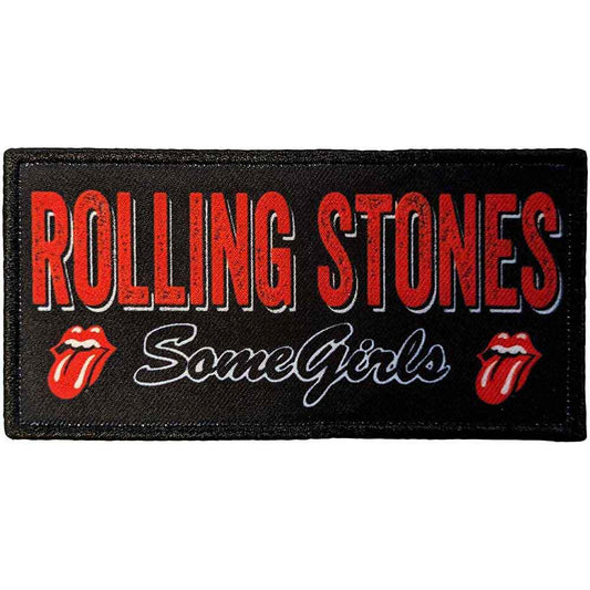 The Rolling Stones Patches - Woven Sew On - Some Girls Logo
