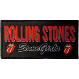 The Rolling Stones Patches - Woven Sew On - Some Girls Logo