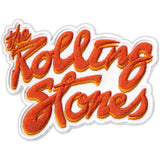 Rolling Stones Patches - Iron On - Orange Logo