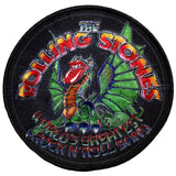 Rolling Stones Patches-Iron On - Deathbat Banner Cut-Out | Buy Now For 9.99