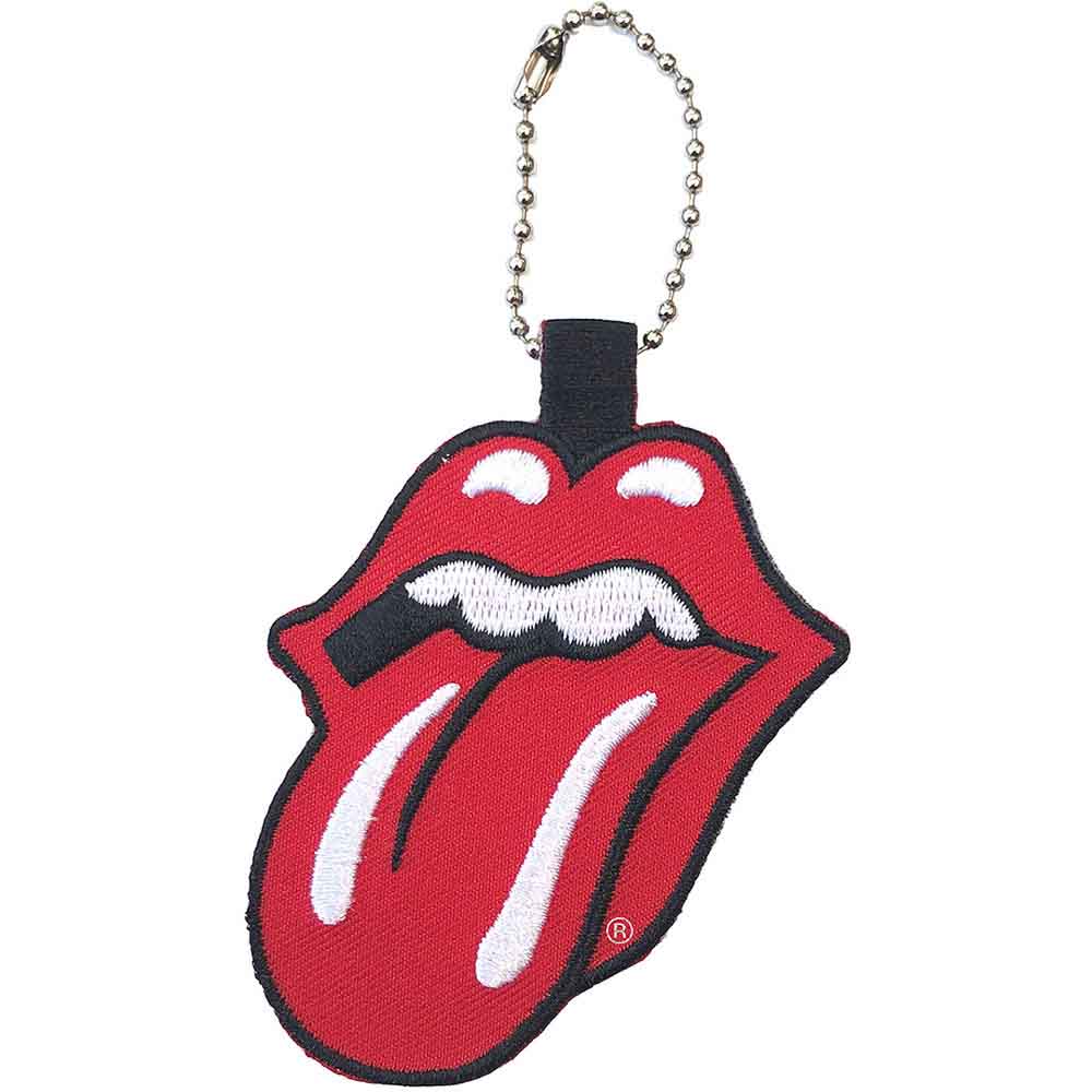 Rolling Stones Patch Keychains - 3D Logo | Buy Now For 14.99