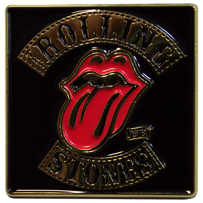 Rolling Stones Pin - Badge - Tour '78 Gold