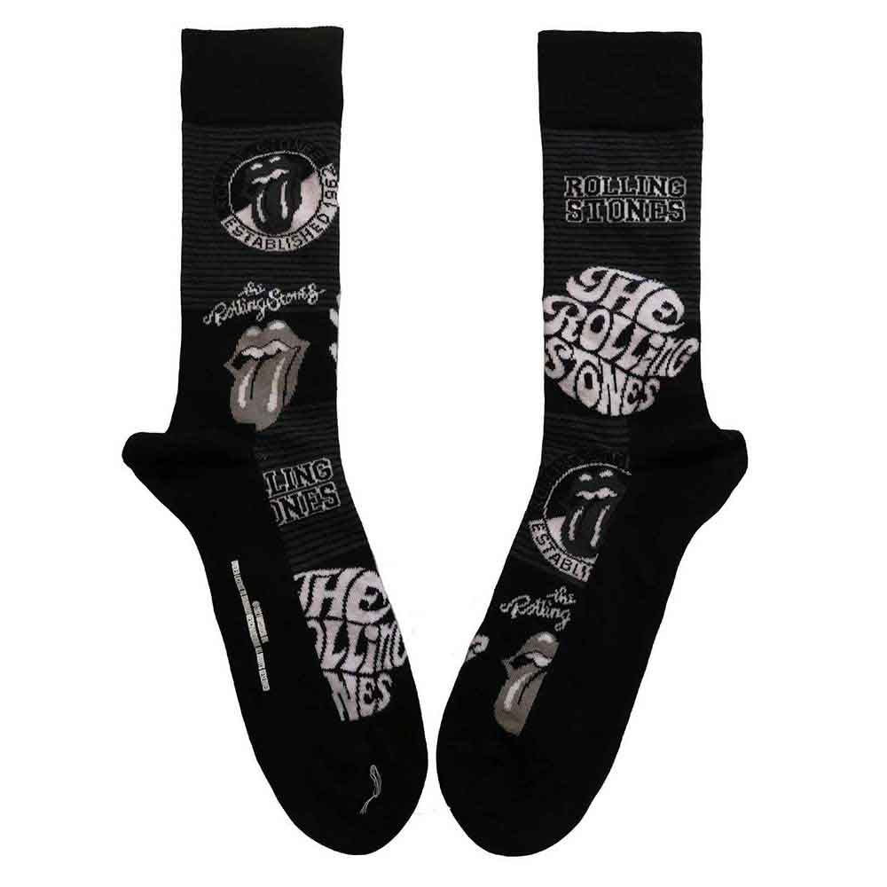 The Rolling Stones Ankle Socks - Mono Logos