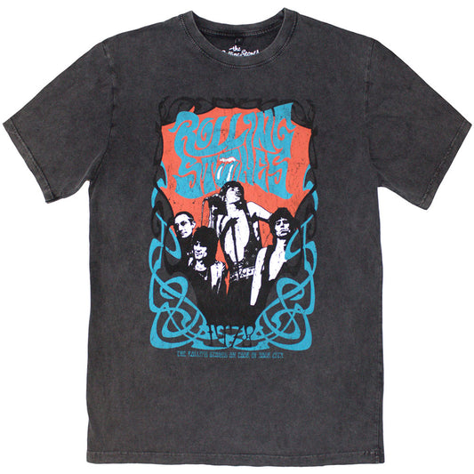 Rolling Stones T Shirt - Psych Montage Stone Wash