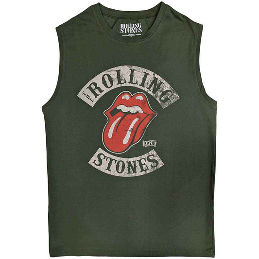 The Rolling Stones Vest Top - Tour 78