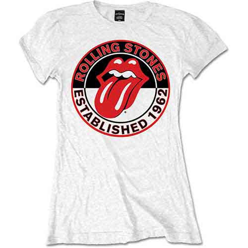 The Rolling Stones Women's T Shirt - Est 1962