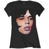 The Rolling Stones Women's T Shirt - Mick Portrait