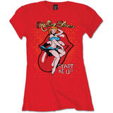 The Rolling Stones Women's T Shirt - Start Me Up