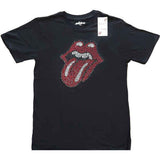The Rolling Stones T Shirt - Classic Tongue Rhinestone