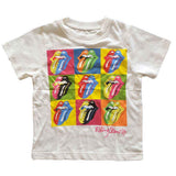 The Rolling Stones Children's T Shirt - Two-Tone Tongues
