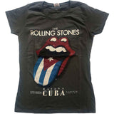 The Rolling Stones Women's T Shirt - Havana Cuba