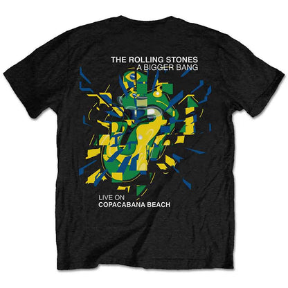 The Rolling Stones T Shirt - Bigger Bang - Brazil '80