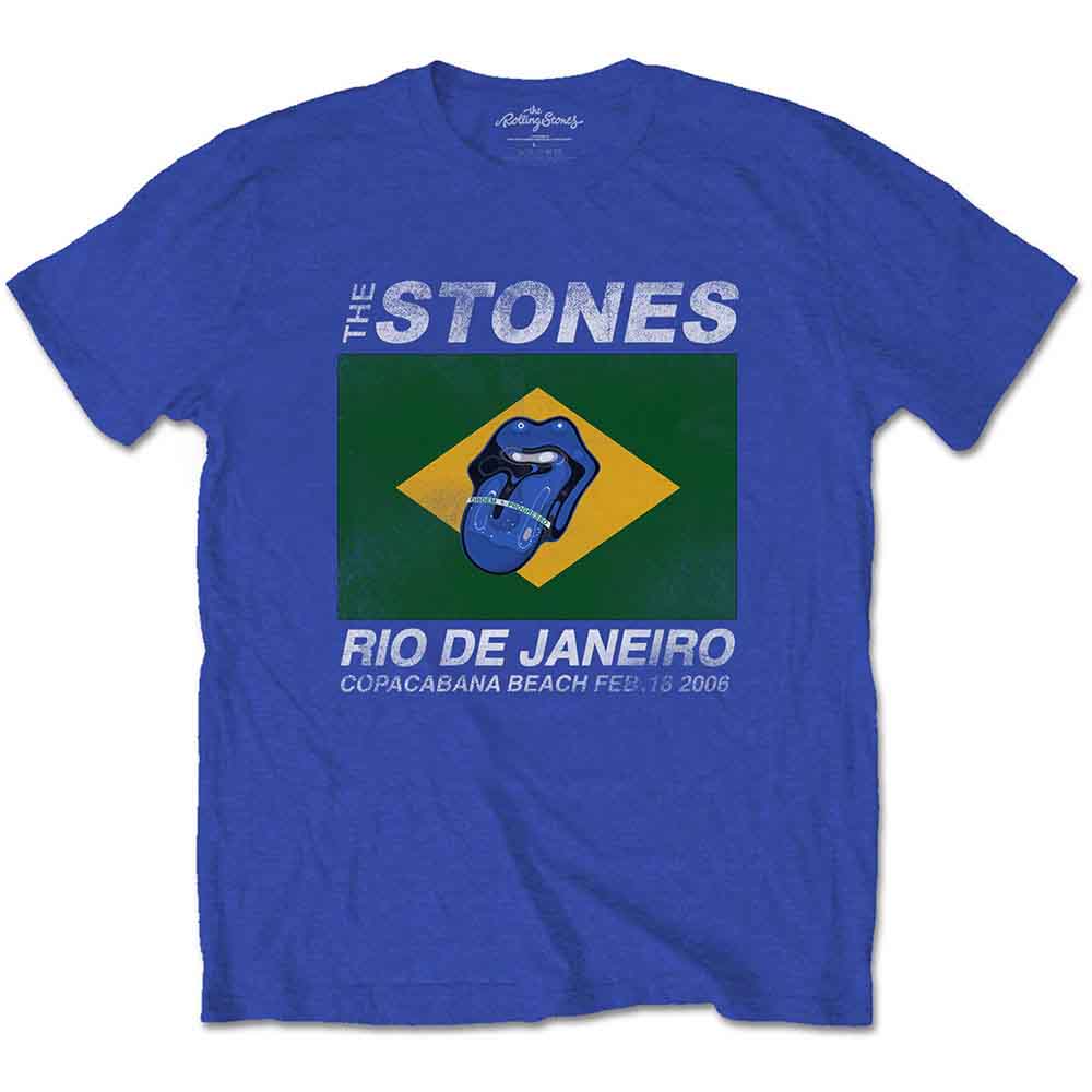 The Rolling Stones T Shirt - Copacobana Blue