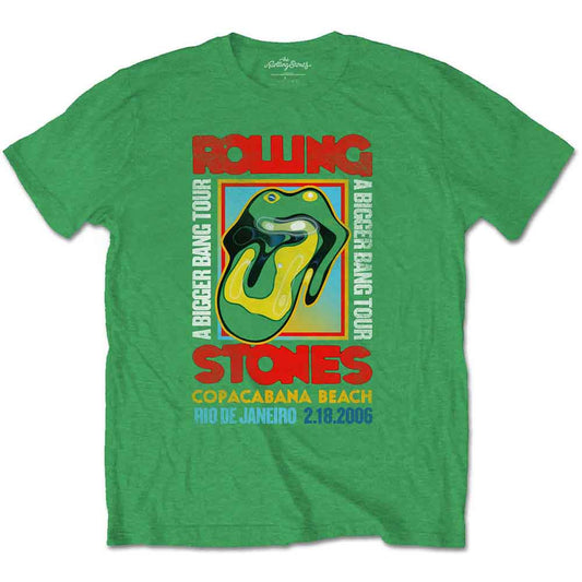 The Rolling Stones T Shirt - Copacobana Green
