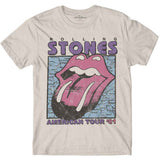 The Rolling Stones T Shirt - American Tour Map