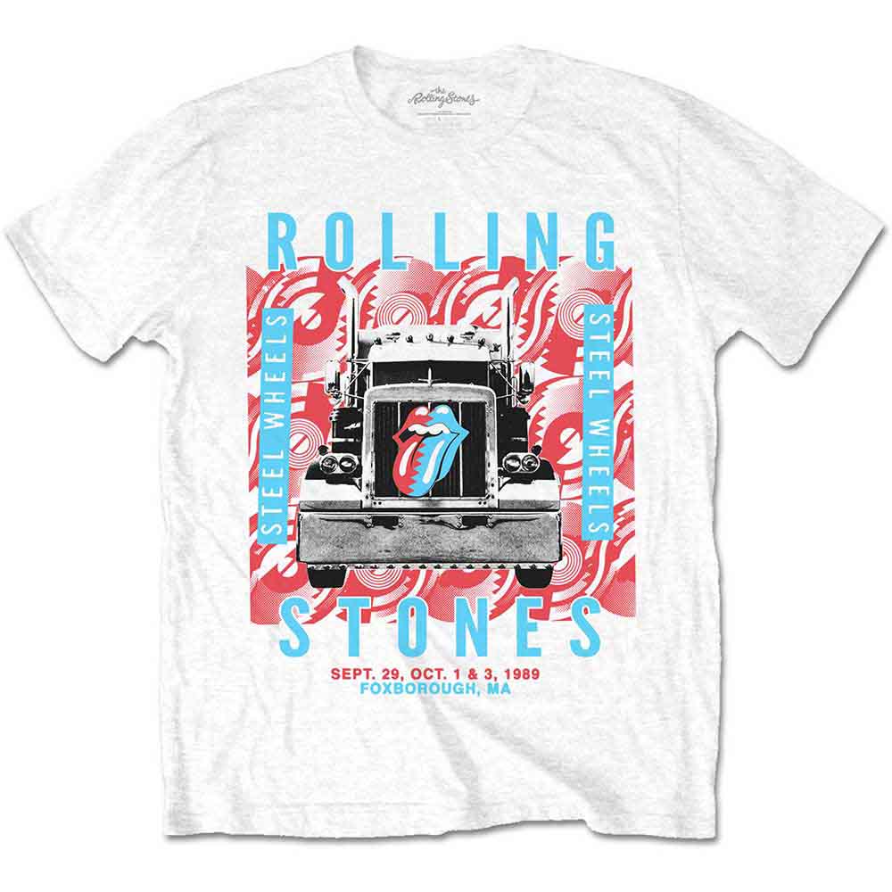 The Rolling Stones T Shirt - Steel Wheels